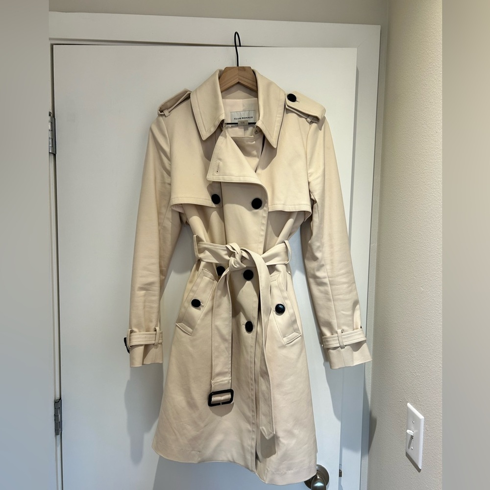 Club Monaco Trench Coat
